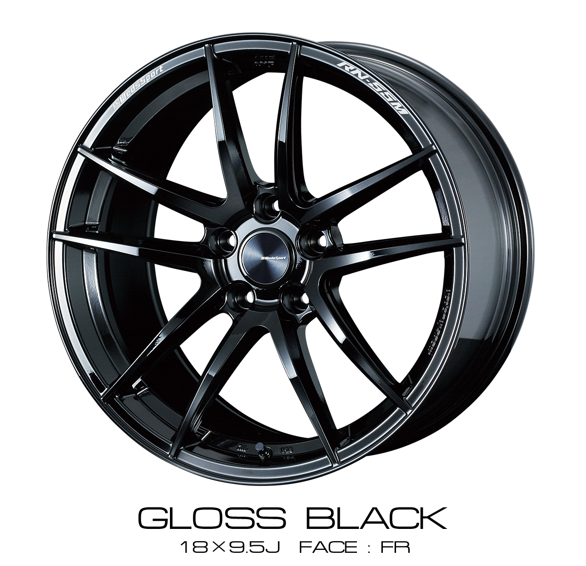 WedsSport RN-55M 18x8.5 45 100 アルミ ホイール WedsSport RN-55M 18x8.5 45 100 アルミ ホイール